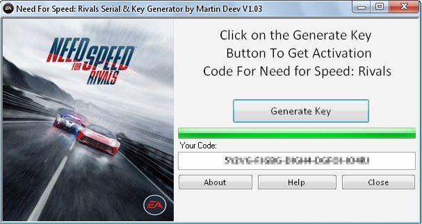 need for speed payback license key
